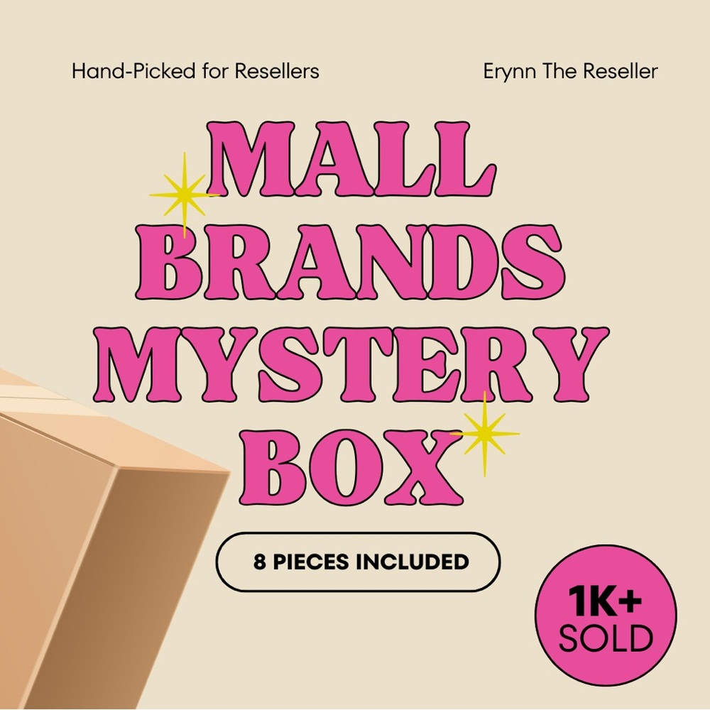 Mall Brands Mystery Box 8 Piece Reseller Box: Assorte… - Gem